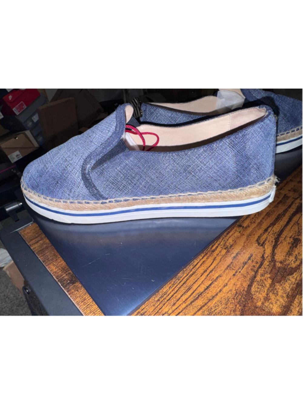 Jimmy Choo Dawn Denim Espadrilles - Picture 17 of 17